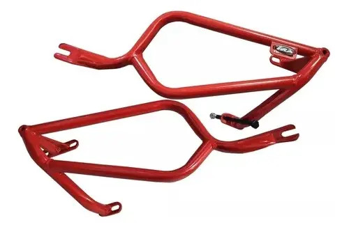 [001/2578-RO] Ira Defensa Con Sliders Bajaj Ns 200 Rojo Reforzado