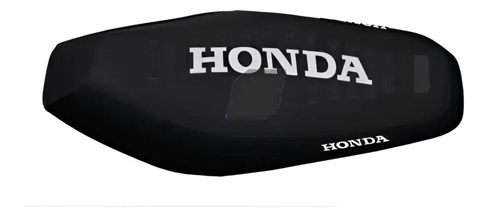 [WAVETC4EH] Funda De Asiento Tc4 Honda Wave   Negra Estampada Gama Negro
