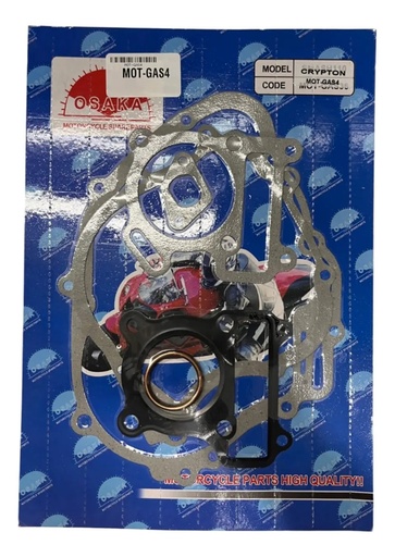 [MOT-GAS4] Juego de Juntas de Motor Completo Yamaha Crypton