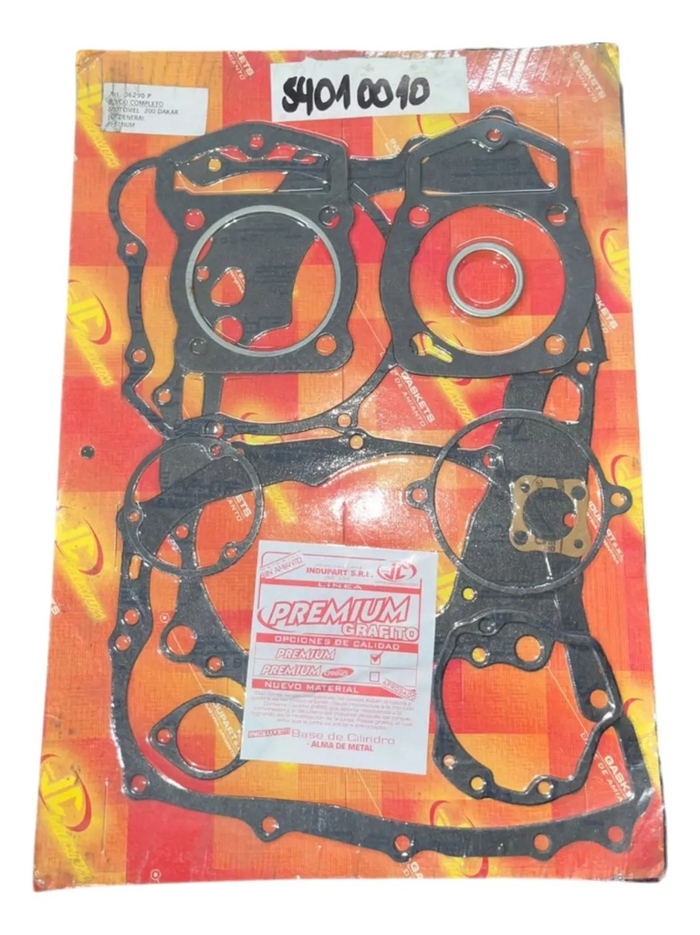 [540110010] Juego Juntas Motor Motomel Dakar 200 Cadenero Rpm