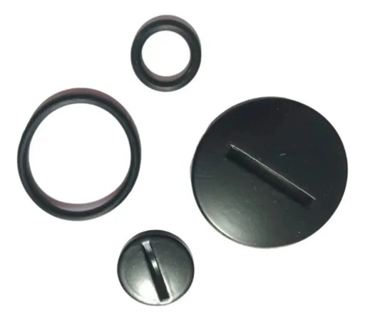[MOT-FD330] Kit Tapones Encendido Yamaha Fz 16 Ybr 125 Rpm Negro