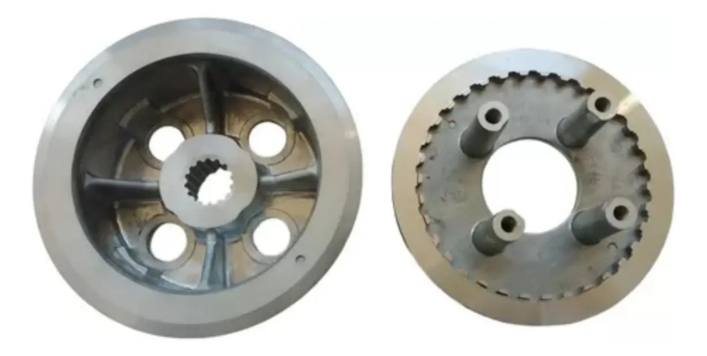 [EMC-P001] Plato Y Presion Embrague Bajaj Ns 200/as 200 Rpm