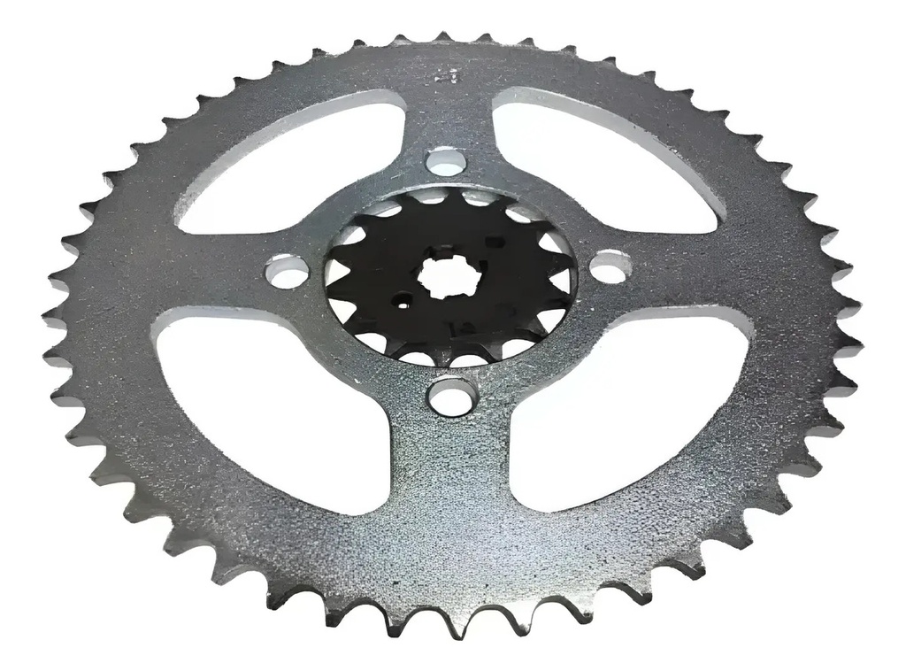 [KTR017] Kit Transmision Piñon Y Corona Xtz 125 48t 14t   Rpm Gris
