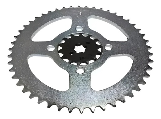 [KTR017] Kit Transmision Piñon Y Corona Xtz 125 48t 14t   Rpm Gris