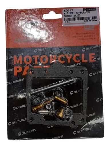 [KO312] Kit Reparacion De Carburador Suzuki Gn 250 Calidad Original