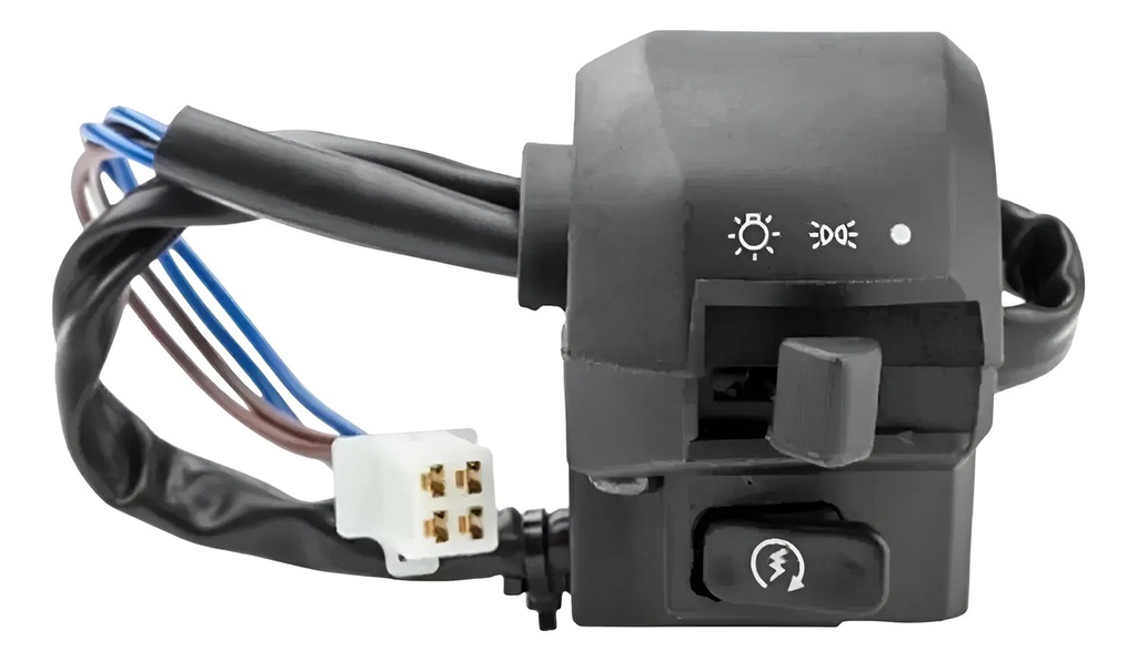 [CL026] Comando Derecho de Arranque Yamaha YBR 125 ED sin Tecla de Luces