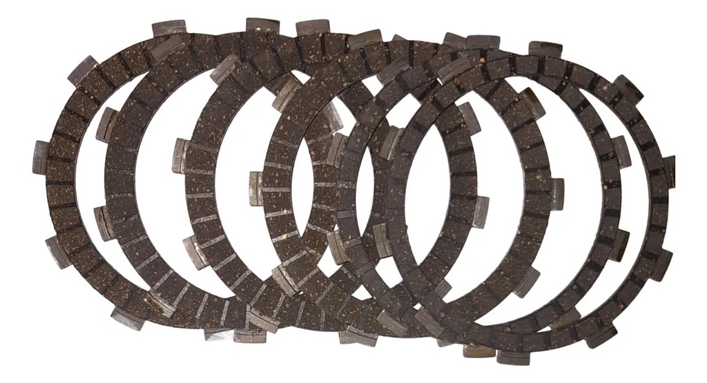 [1419/00038-038] Set Discos Embrague Cbx 250 Twister 6 Discos Rpm