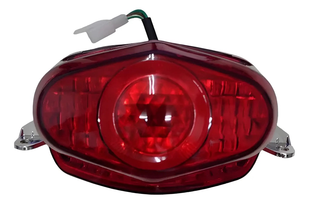 Farol Trasero Honda Navi Nva 110 Calidad Original Rpm Derecho/pasajero Rojo