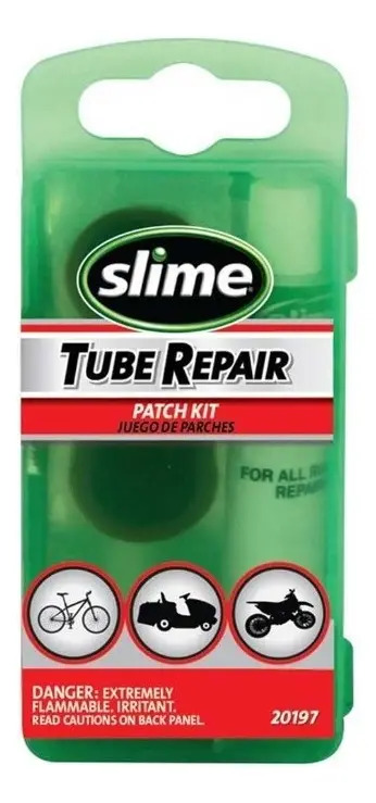 [20197] Kit Parches Pegamento Slime 20197 Bicicleta Estuche Plástico