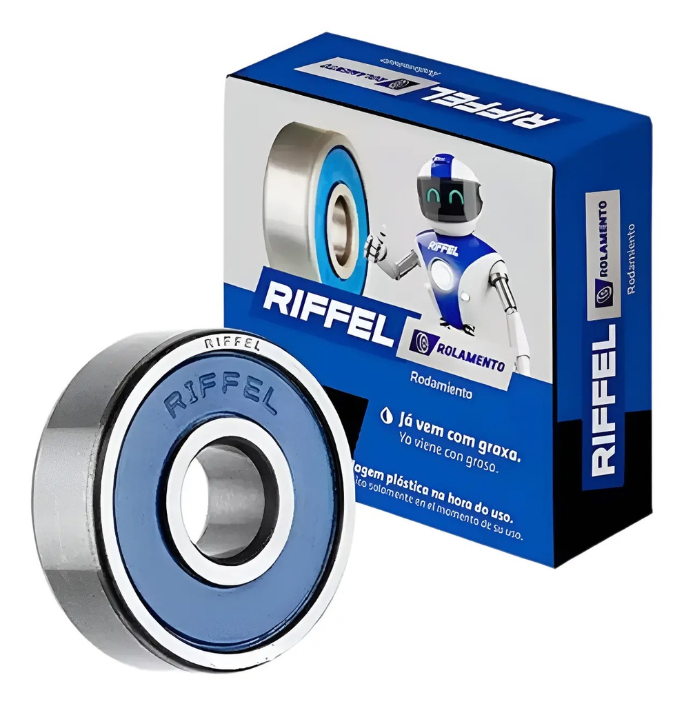 [71107] Ruleman Rodamiento 6003 2rs Riffel Rpm