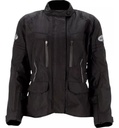 Campera Larga Moto Mujer Joe Rocket Ballistic 3.0 Rpm Negro Lisa Xl
