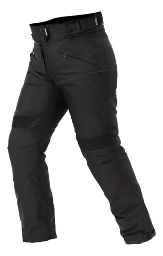 [IMAC80420102.S] Pantalon Moto Mujer Mac Cardinal Cordura Protecciones Rpm Negro S