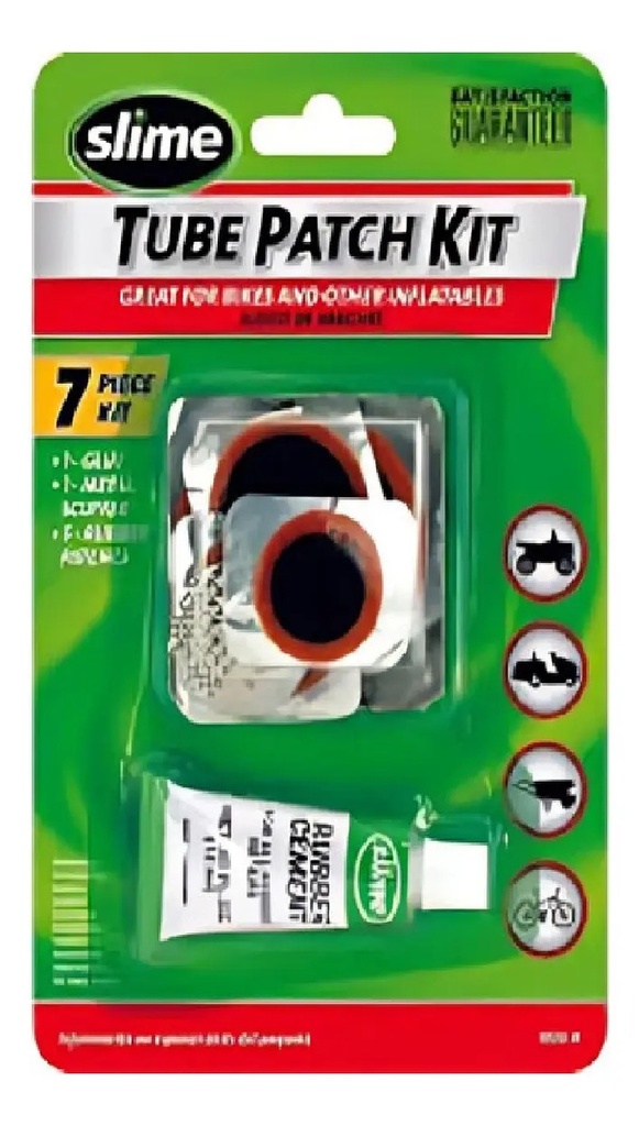 Kit De Parches 7 Piezas Slime Atv Cuatri - Moto Rpm