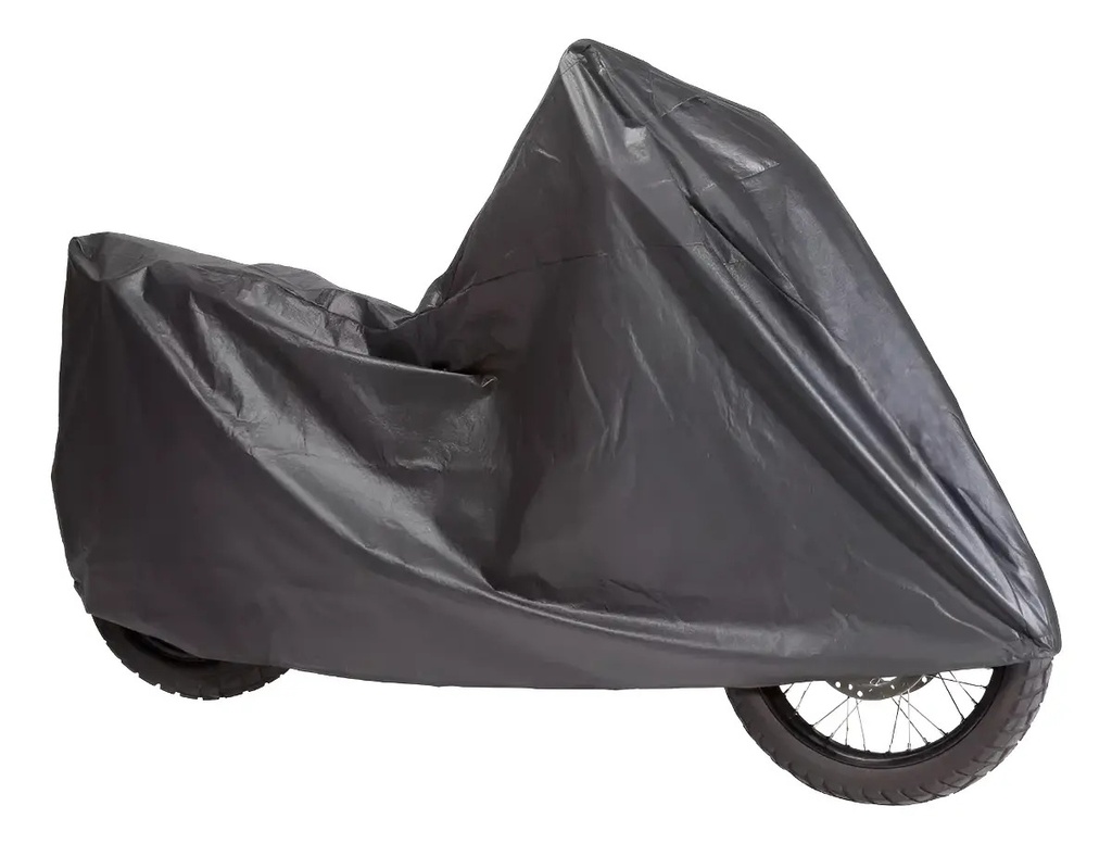 Funda Cubre Moto Alba Brasilera Calidad Impermeable Rpm Negro