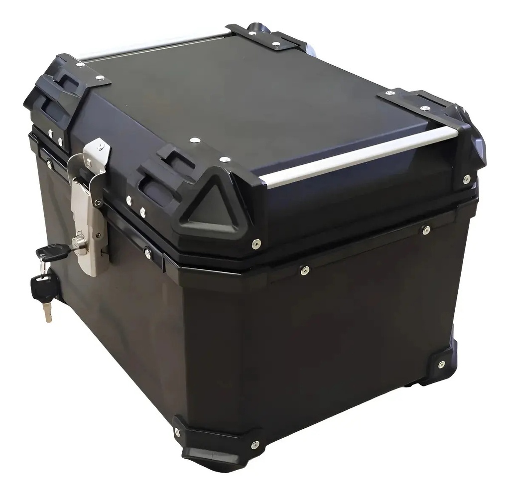 [B005] Baúl Moto Universal 45l Trasero Baúl Porta Objetos Negro