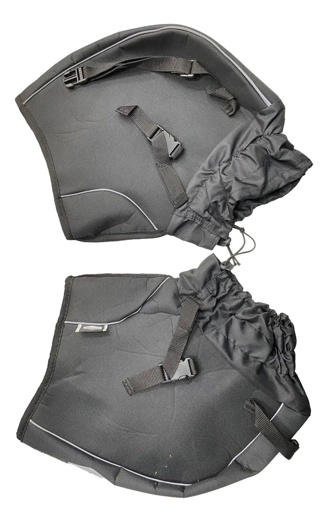 [CMMTER] Manga Cubre Manos Termico Premium Fmx Reflectivo Negro Izquierdo/derecho