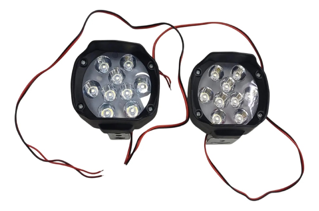 [21842.21842] Juego Faros Auxiliares  9 Led Rpm