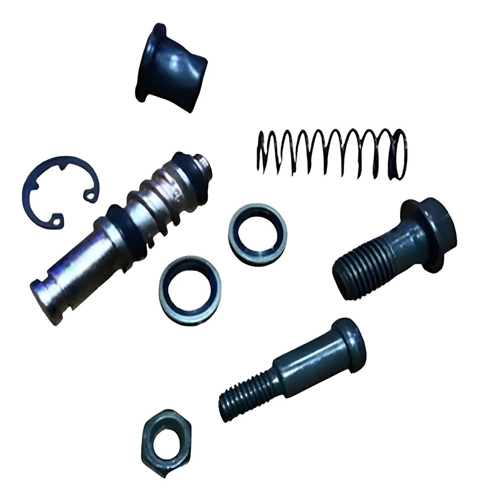 [KRF-C001] Bomba De Freno Delantero Para Moto Smash 110 Reparacion Negro