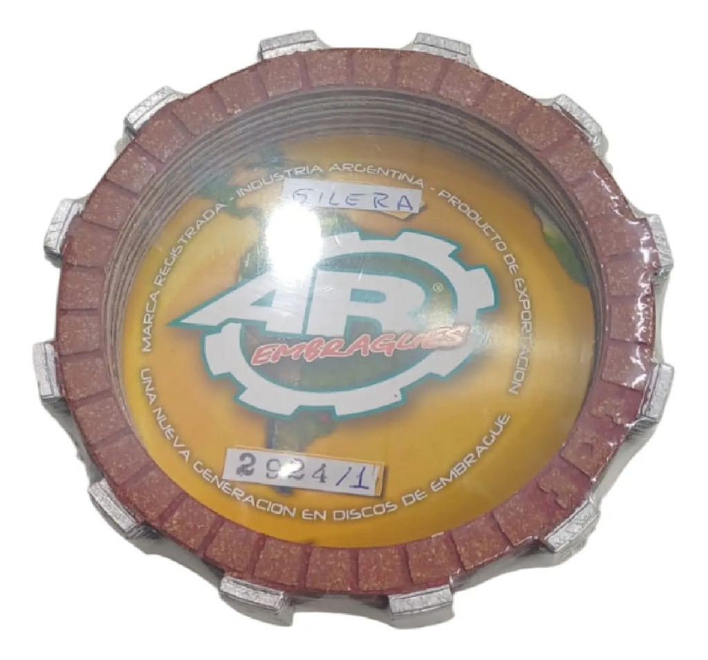 [2924/1] Discos De Embrague Ar  Gilera 300 Cc Cuatriciclo