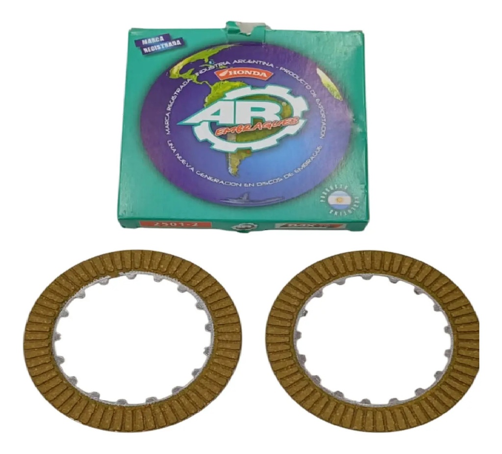 [2501/2] Discos De  Embrague Ar  Dax 70 St 2 Discos Rpm