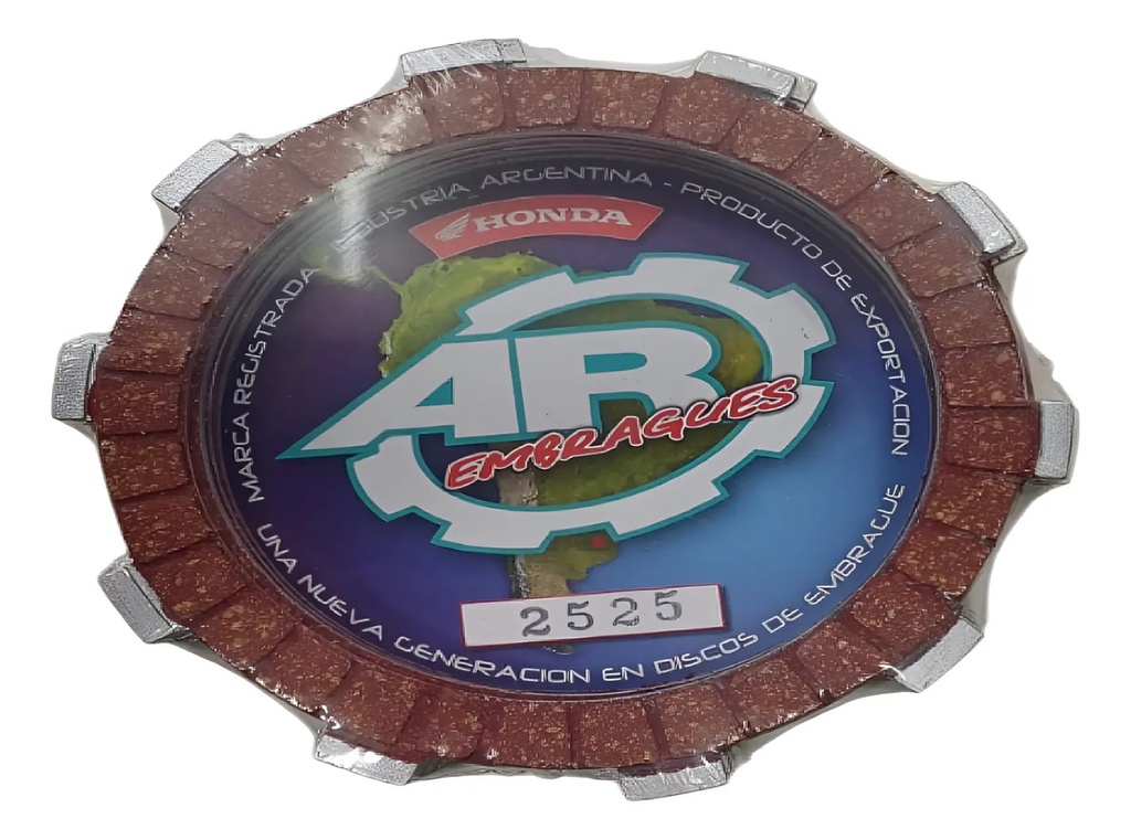 [2525AR] Discos De  Embrague Ar Honda Nx 250 Rpm