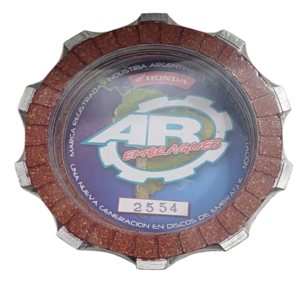[2554] Discos Embrague Ar  Honda Cbr 900 Año 95 Rpm