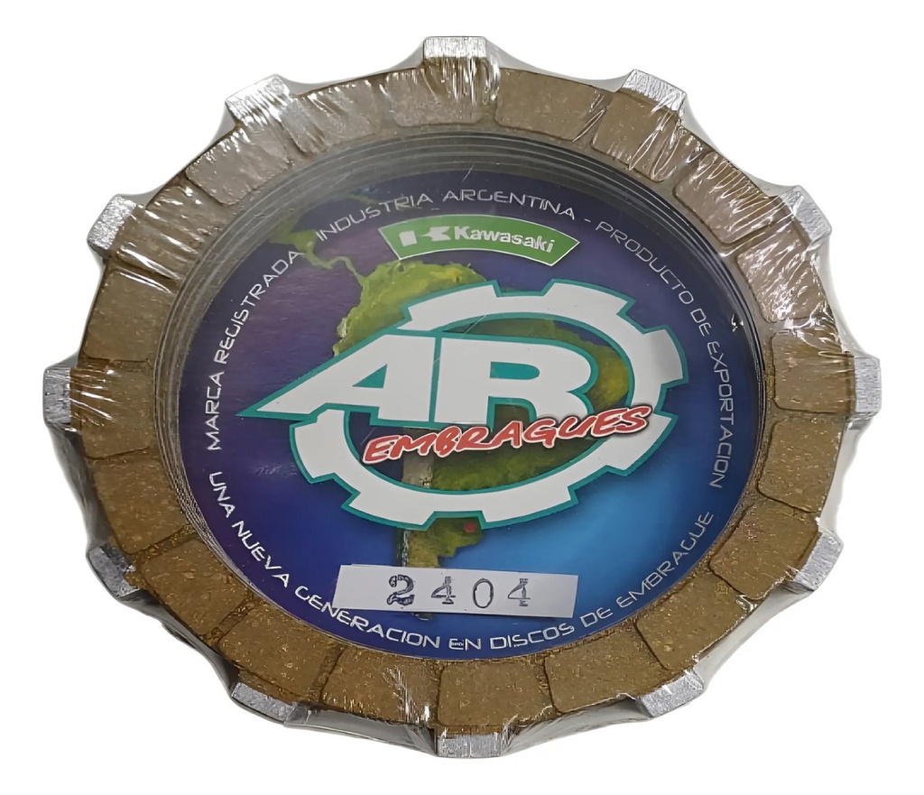 [2404] Discos De Embrague Ar   Kawasaki Kx 125