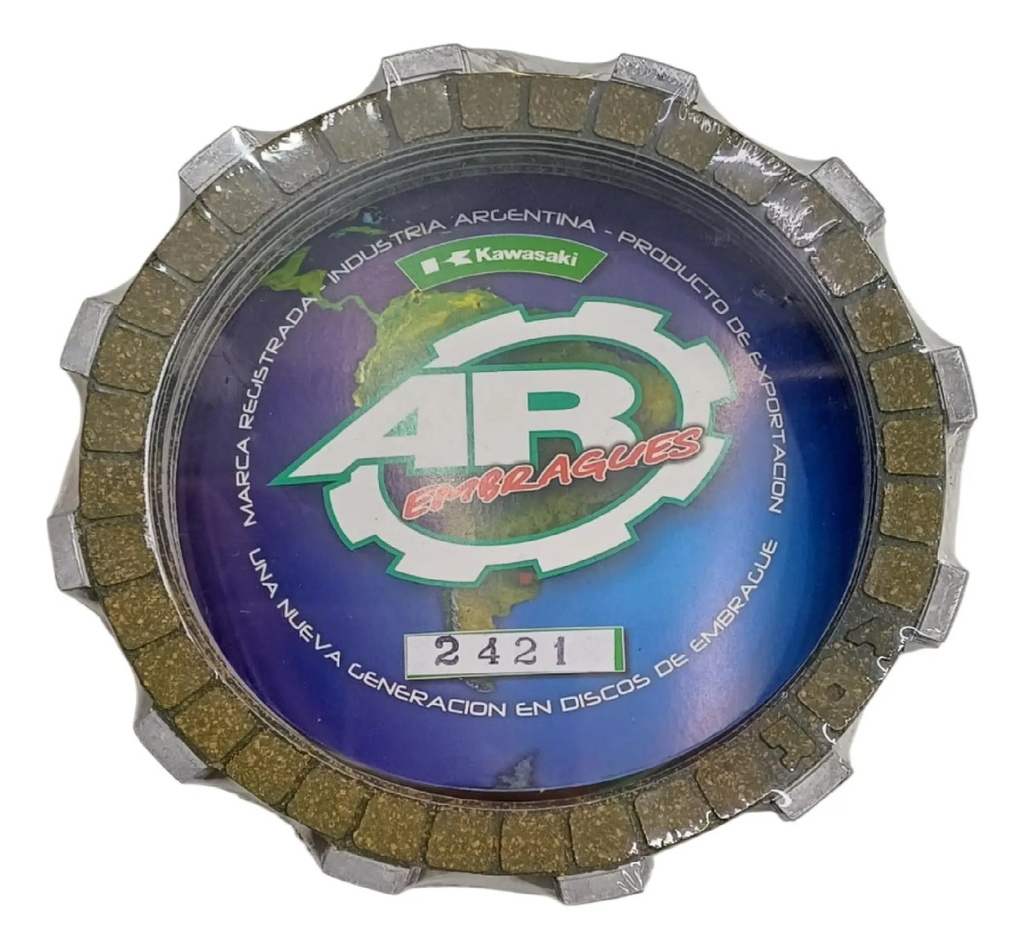 [2421] Discos De Embrague Ar Kawasaki En 500 Gpz 500 (año 90-96)