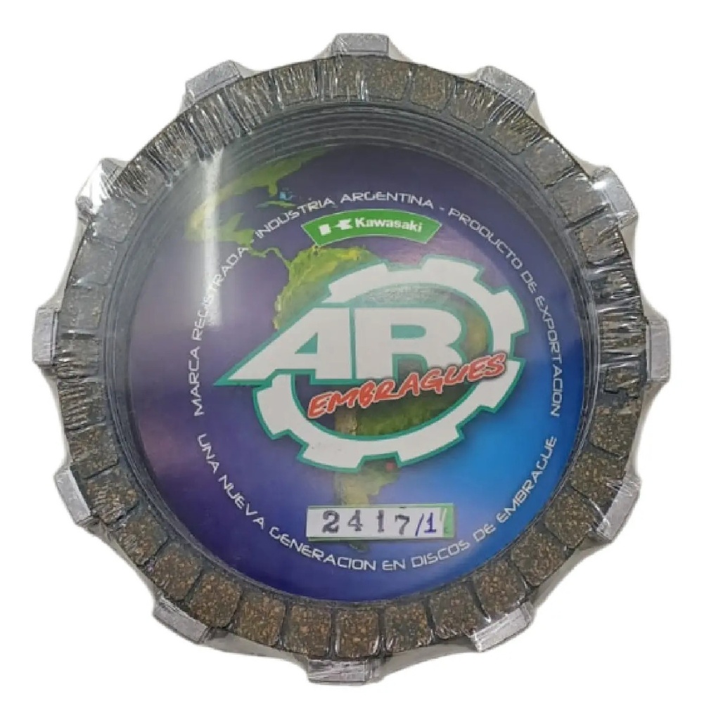 [2417/1] Discos De Embrague Ar   Kawasaki Klx 250 (año 97)  9 Discos