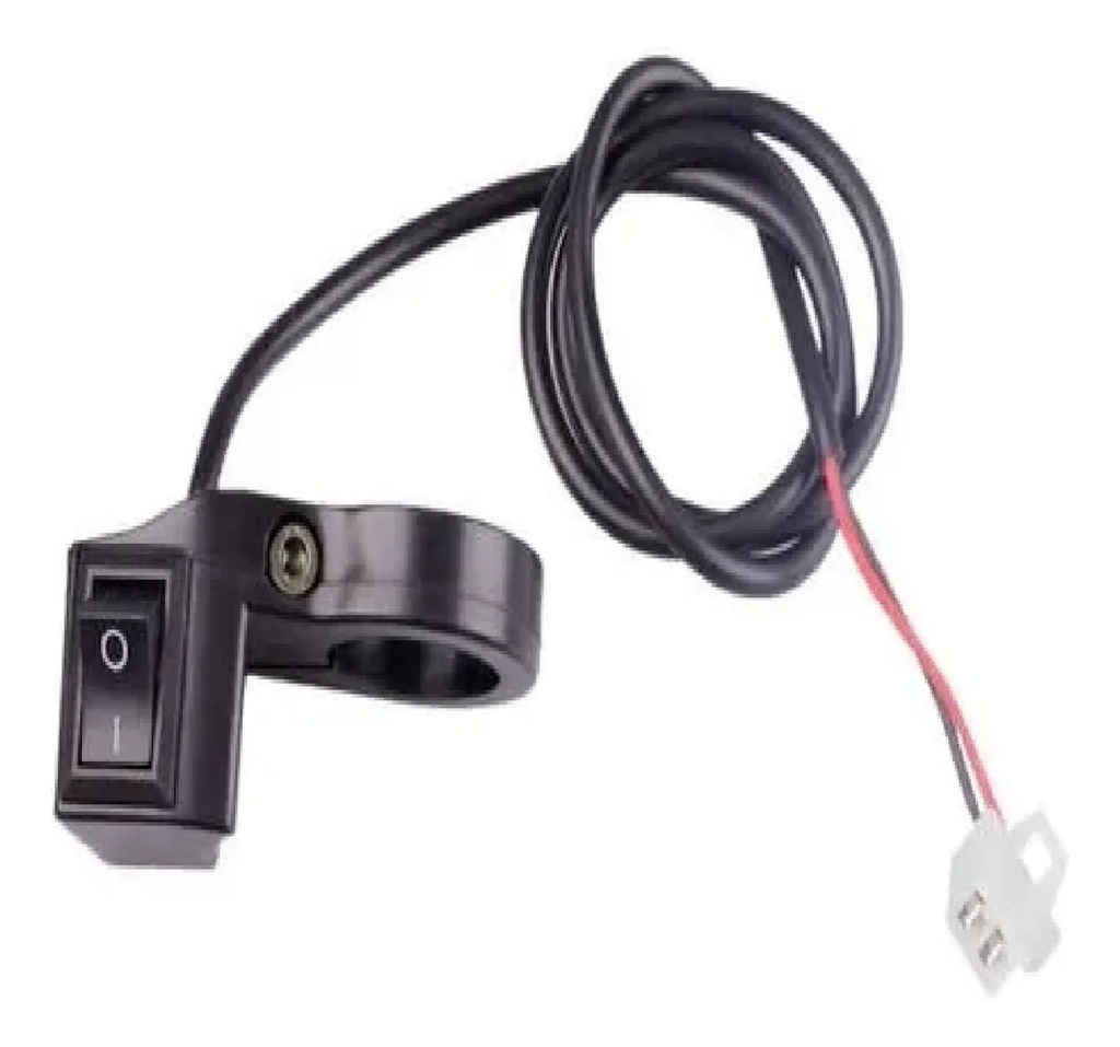 [1637/00390-022] Llave Un Punto Tecla On Off Agarre Manubrio Moto Cuatri Rpm