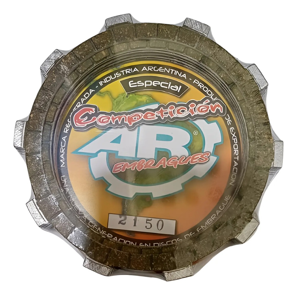 [2150AR] Discos Embrague Ar Competicion Yamaha Ybr 250 Xtz 250 M/n