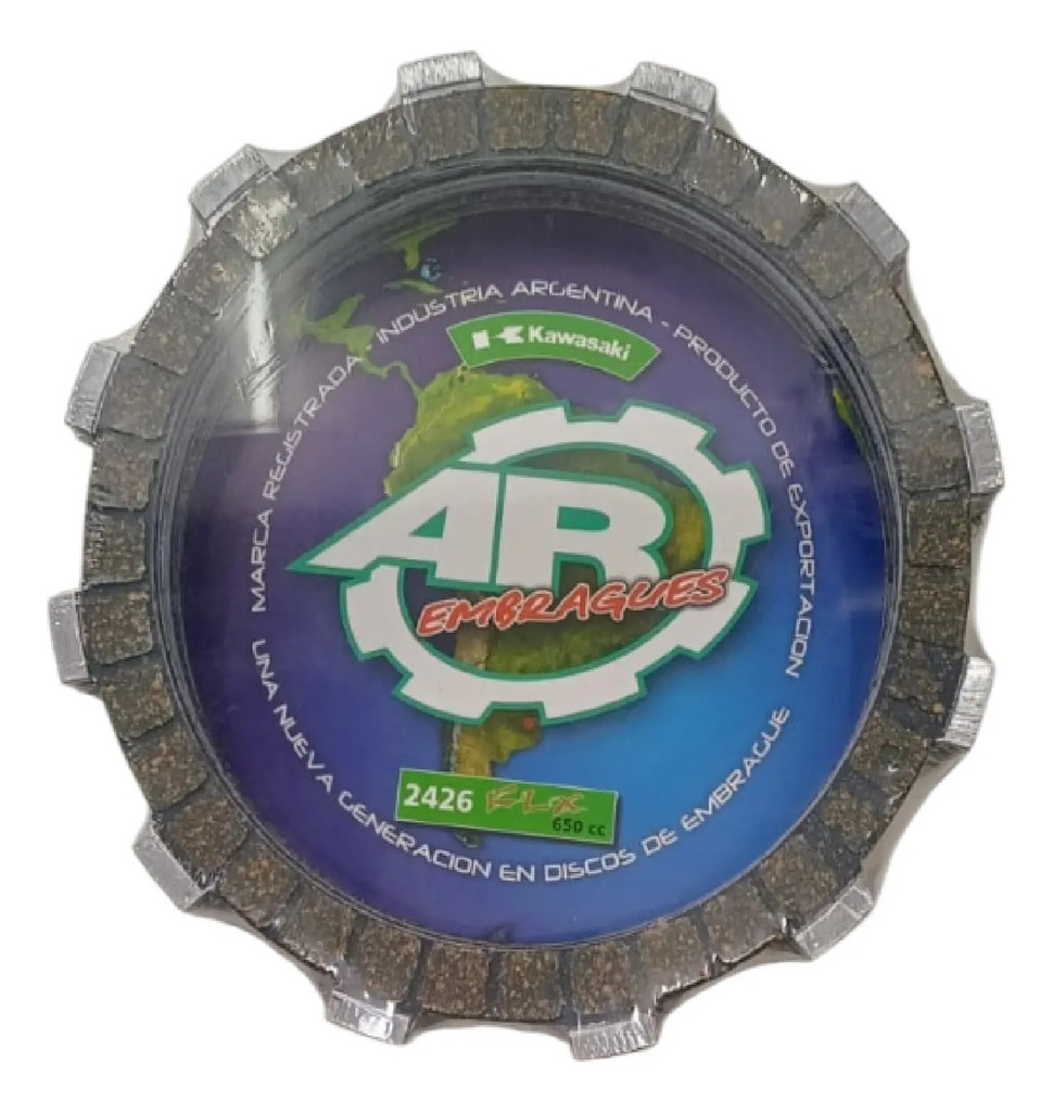 [2426] Discos De Embrague Ar Kawasaki Klx R 650 ( Año 93/95)