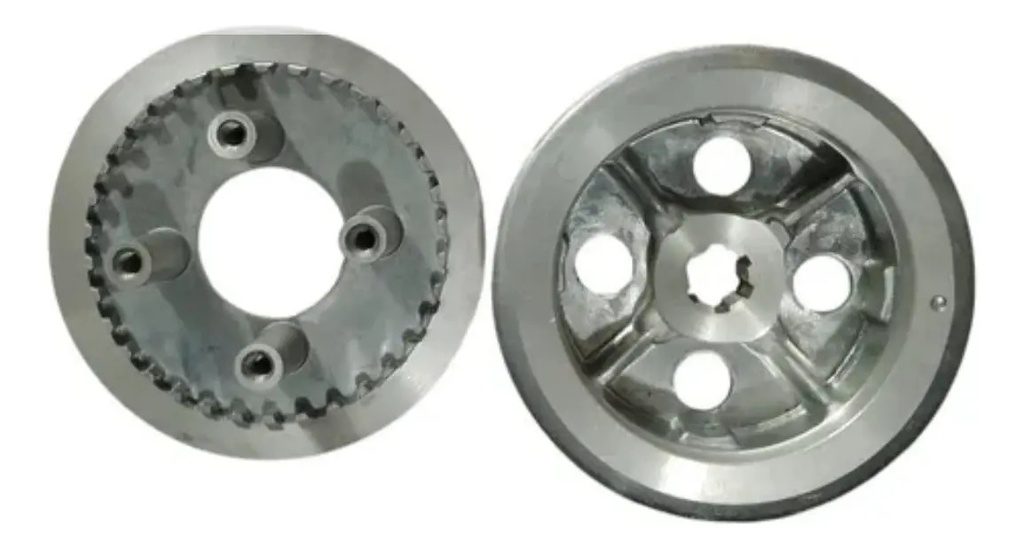 [EMC-P002] Plato Y Presion Embrague Bajaj Ns 150 Ns 160 As 150 Rpm