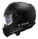 Casco Moto Rebatible Ls2 908 Strobe 2 Doble Visor Rpm Negro Solid Mate M