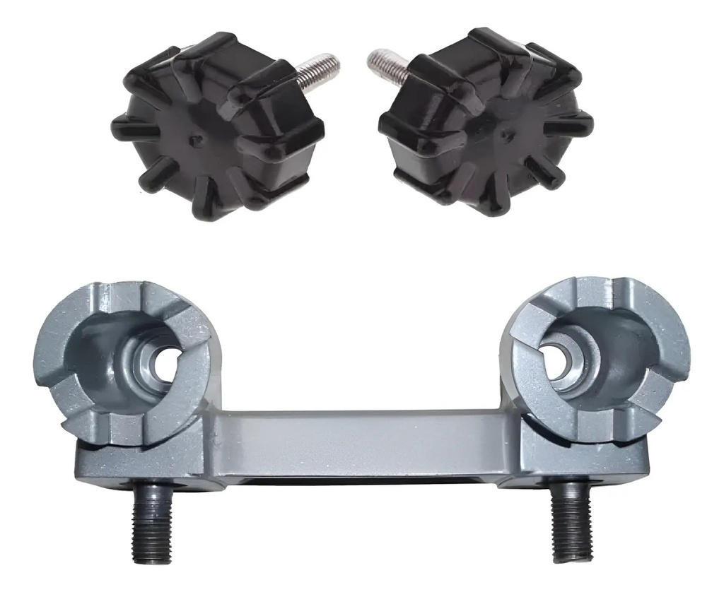 [1647/00006-077] Soporte De Manubrio Completo Honda Dax 70 110 Gris