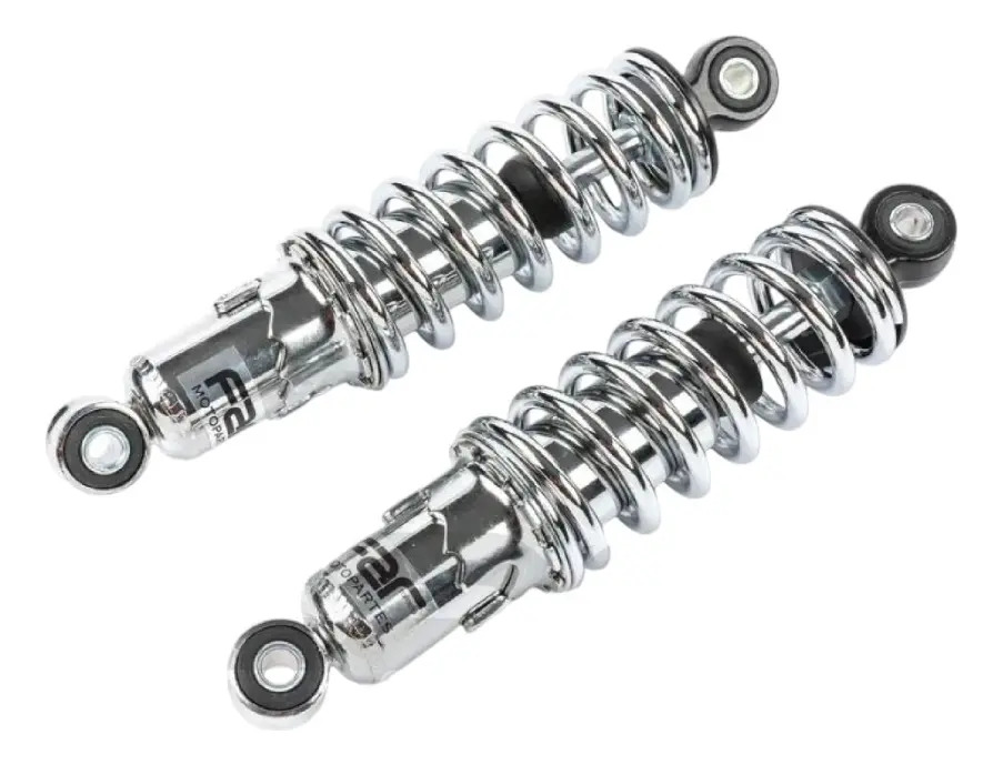 Amortiguadores Moto Gilera Smash Tunning Cromado 25cm Rpm