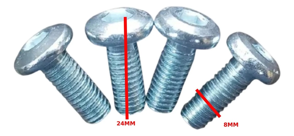 [TOR-DF300] Kit Tornillos Disco Freno Motomel Skua 150 Calidad Original