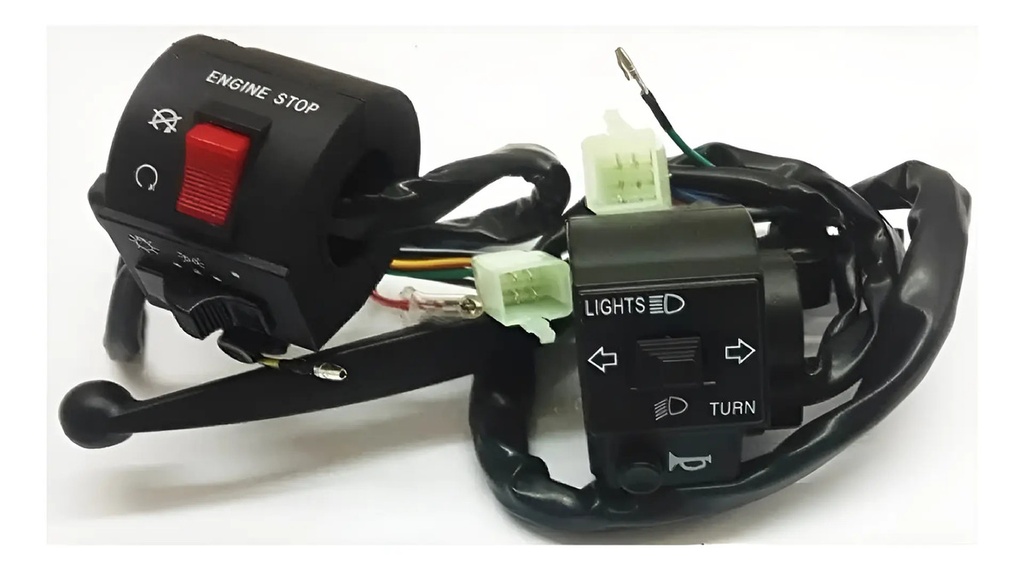 [COM208] Juego De Comandos Luz Suzuki Gn 125 Derecho Y Izquierdo