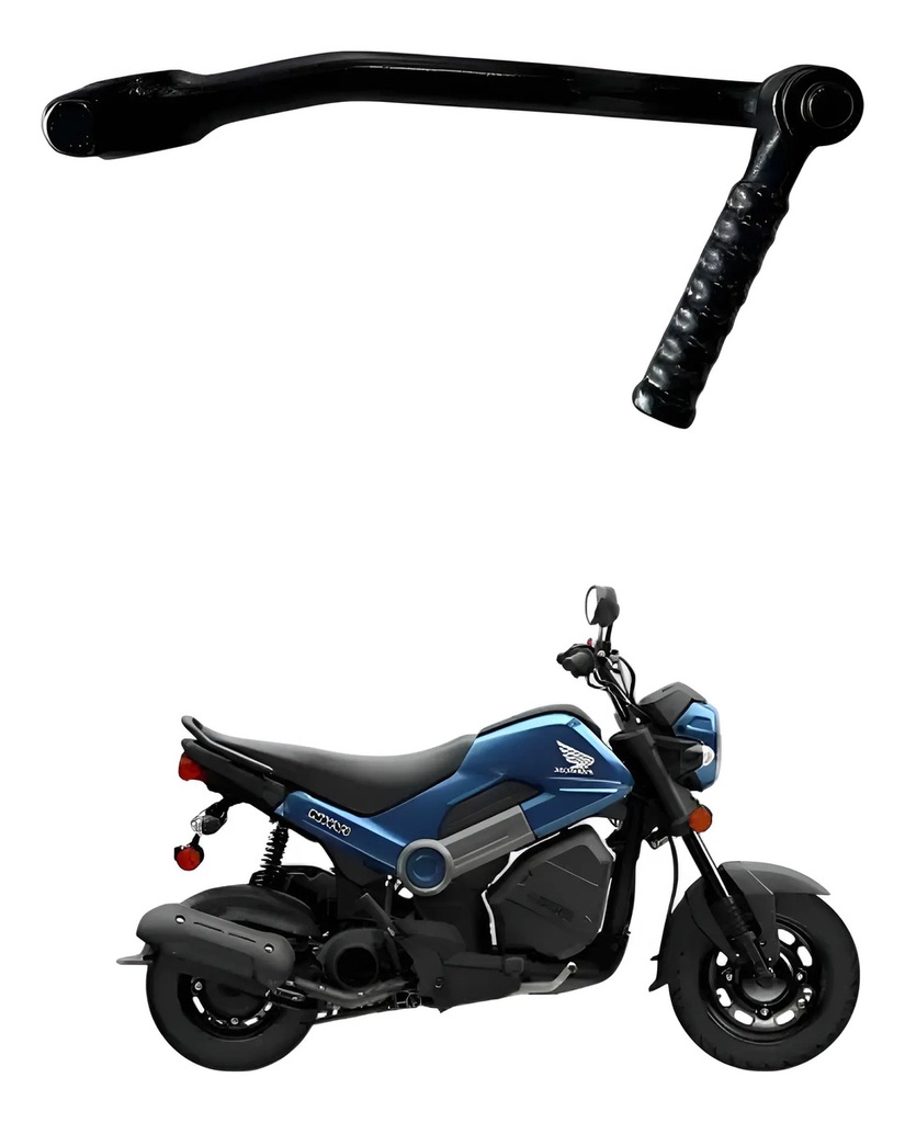 [MOT-NAV36] Palanca Patada Arranque Honda Navi 110 Calidad Original Rpm Negro