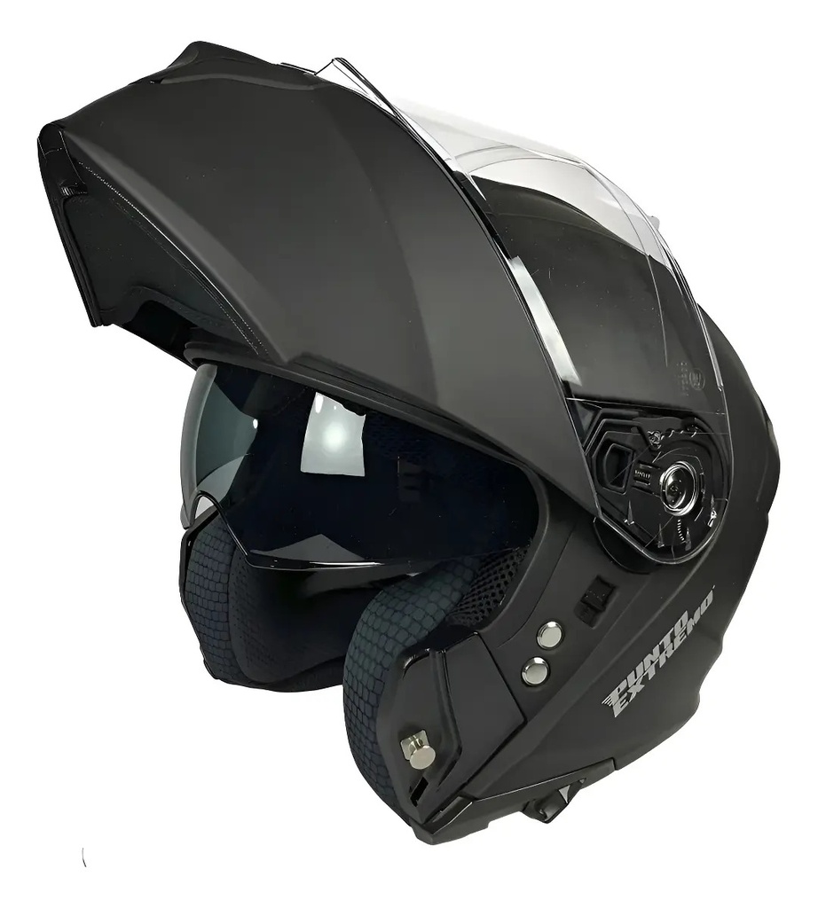 [7798187759714] Casco Rebatible Modular Punto Extremo Way 935 Negro Rpm Negro Mate Way Brillante Xl