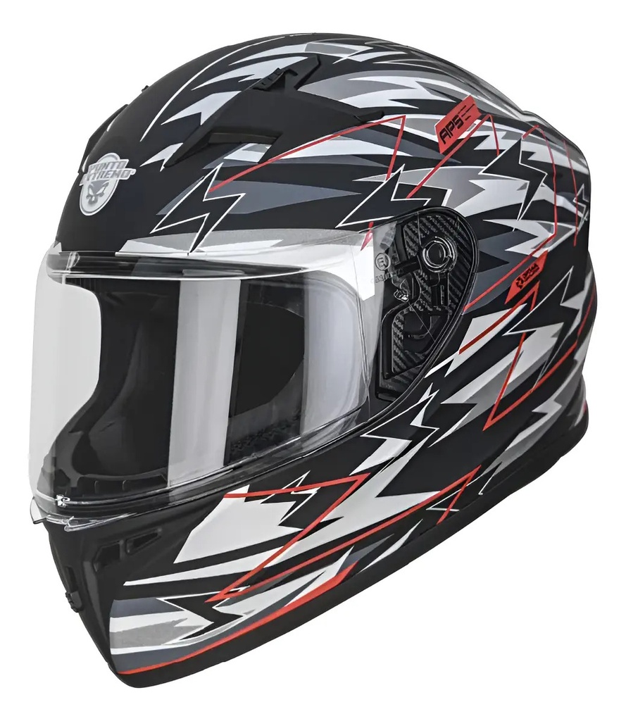 [CAS-2084] Casco Integral Ff 978 Fast Punto Extremo Grafica Rpm