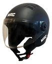Casco Abierto Moto Mac Of230 Addax Rpm Negro Solid Mate M