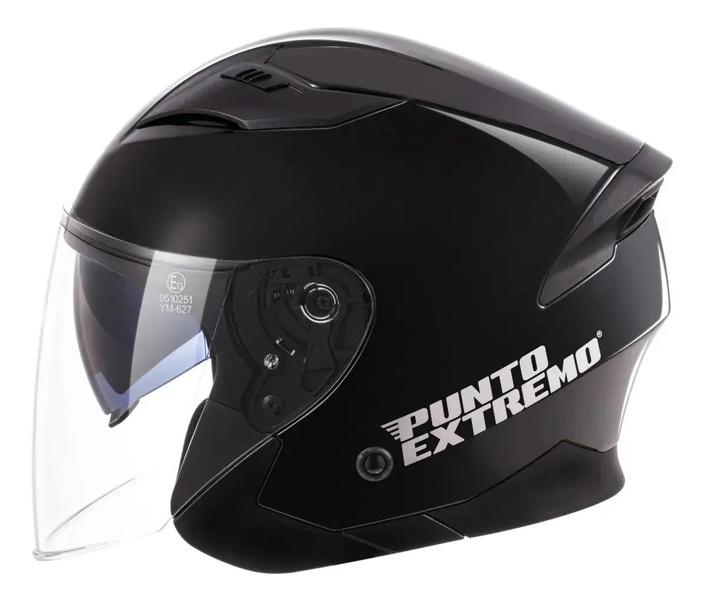 [7798187758984] Casco Moto Abierto Punto Extremo Xr200 Negro Rpm Negro All Black Xl