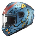 Casco Moto Integral Axxis Draken S Con Visor De Regalo Rpm Azul Dinotoon C7 Brillante L