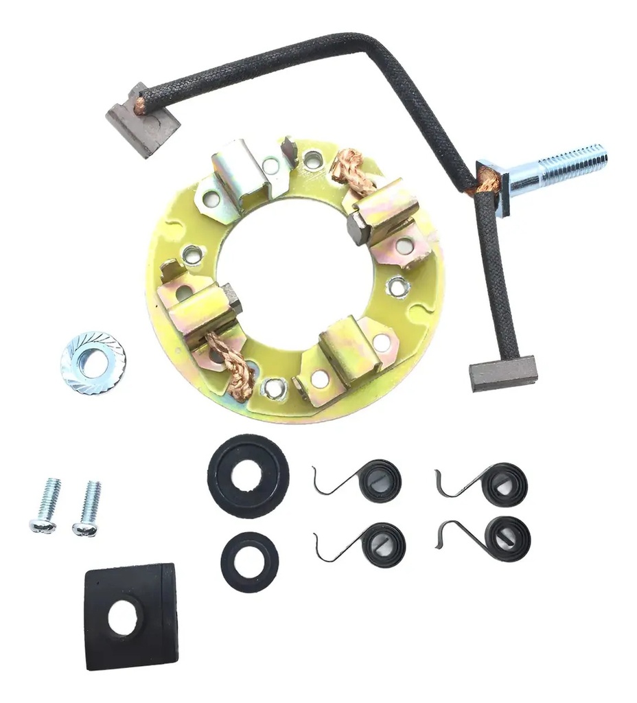 [PO215] Juego Porta Carbones Plaqueta Mondial Hd 254 Rpm
