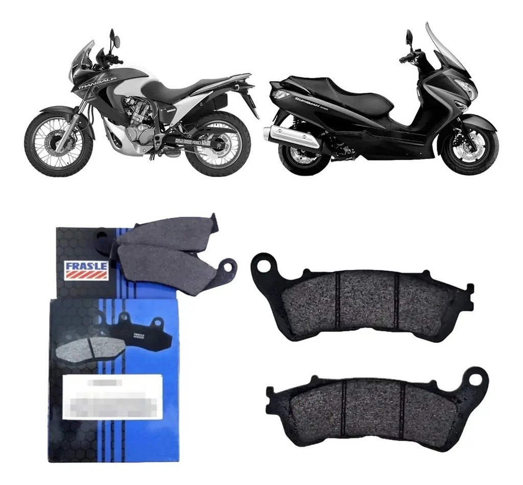 [FMPD961] Pastilla Freno Frasle Delantera Moto Transalp 700 Burgman Rp