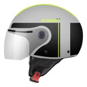 Casco Abierto Moto Mt Street S Visor Simple Rpm Amarillo Bezos C3 Brillante M