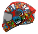 Casco Moto Integral Axxis Draken S Con Visor De Regalo Rpm Rojo Goose Game A5 Brillante L