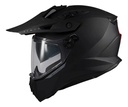Casco Integral Enduro Moto Mt Track Sv Doble Visor Rpm Negro Pure A1 Mate L