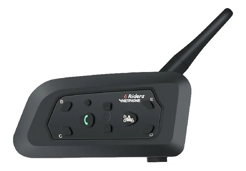 [V6PRO] Intercomunicador Bluetooth Casco Moto V6 1200 Ejeas